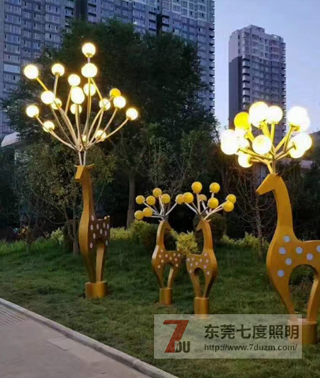 梅花鹿榴莲视频污版灯安装现场实拍效果图